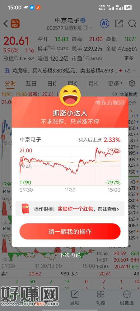 东方财富手慢无，过一分钟在发，免得让网站抓包占啦