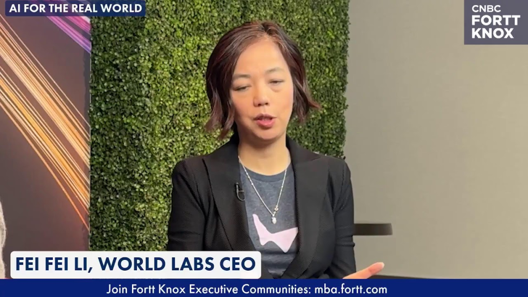 AI教母李飞飞最新访谈：AI的下一个前沿不是语言，而是空间智能