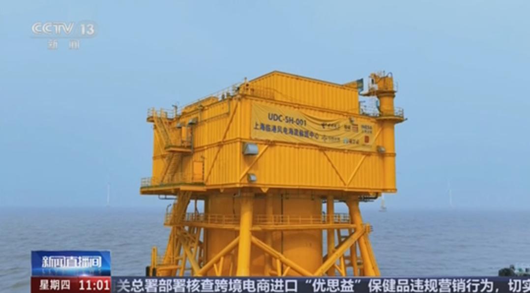 图：上海海底数据中心舱体相关画面 来源：央视网