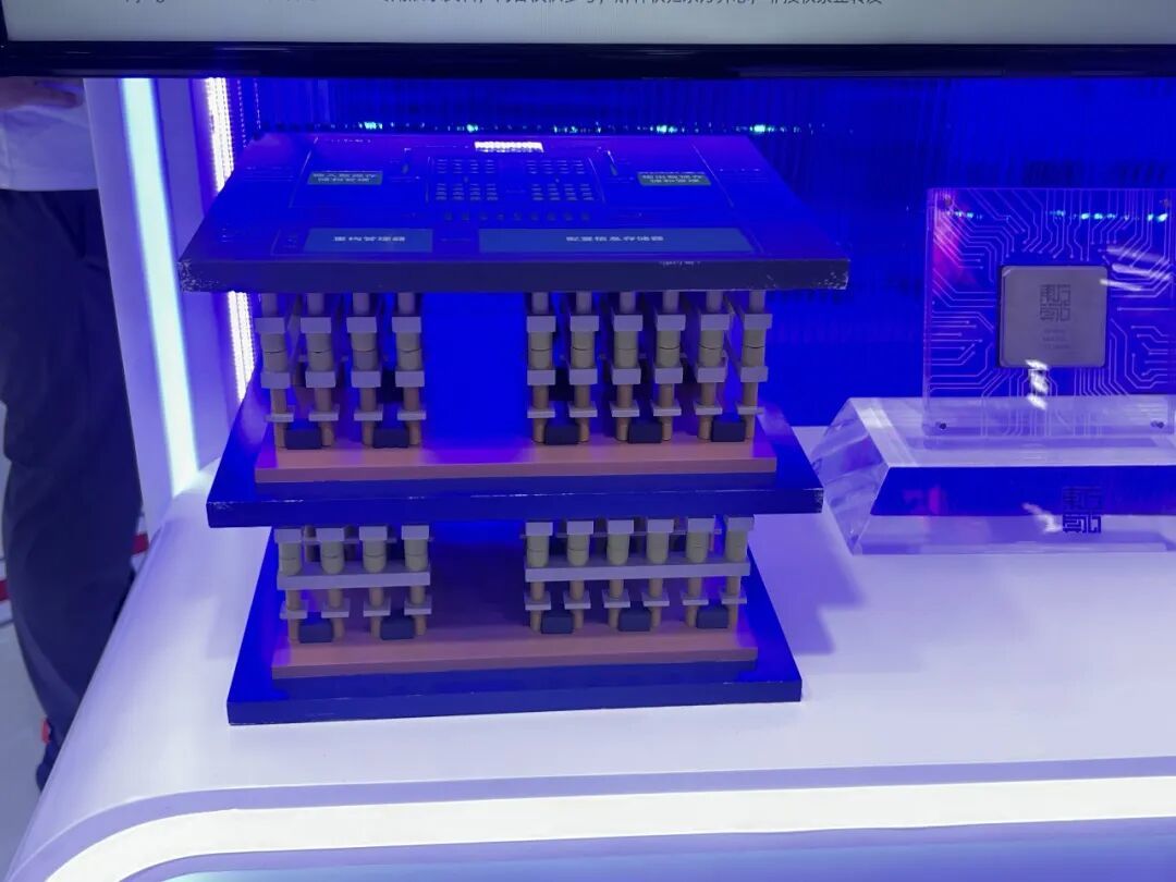 DF1000系列3D近存计算架构模型展示