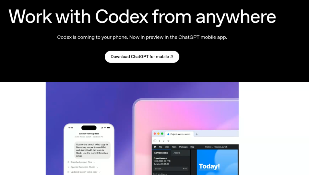 Codex龙虾化！推出手机远程控制，与Claude Code竞争白热化