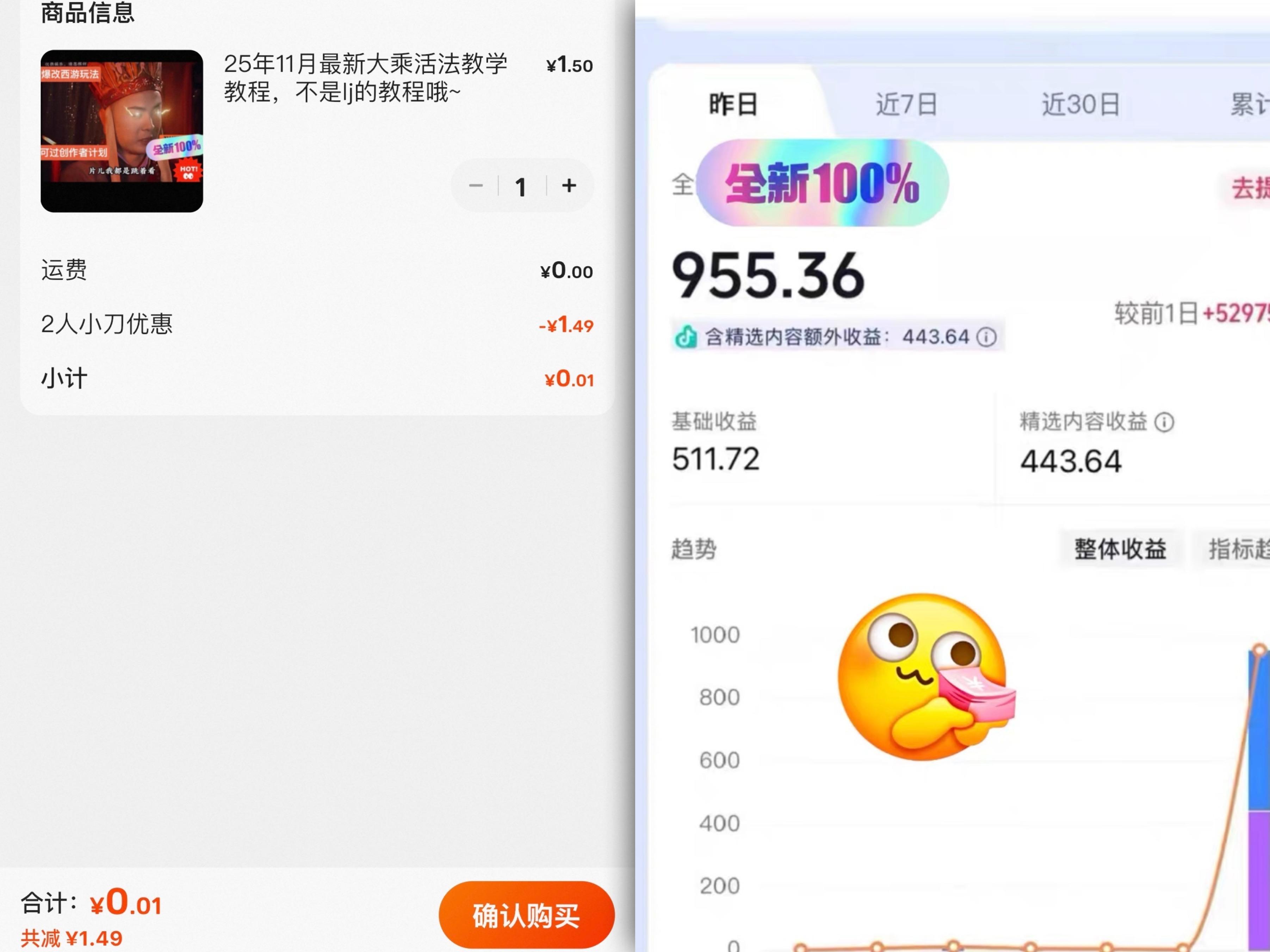 1分钱炮制魔改视频，实现“日入千元”变现神话
