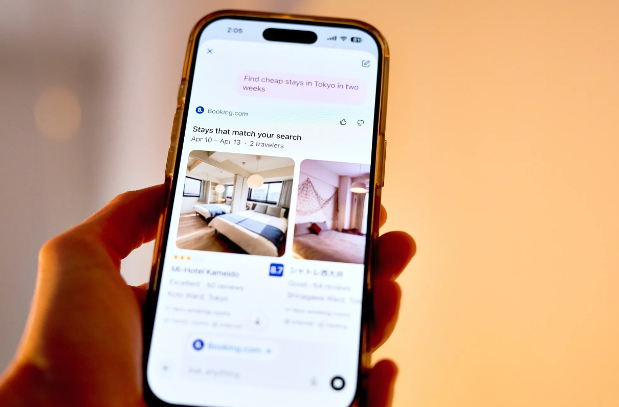 ChatGPT上的Booking房源