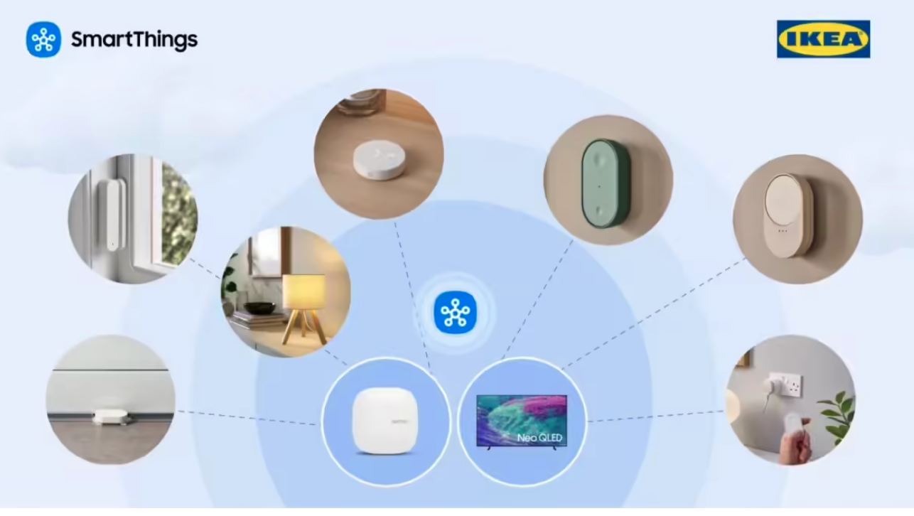 宜家智能家居新品兼容三星SmartThings生态 首批支持25款产品