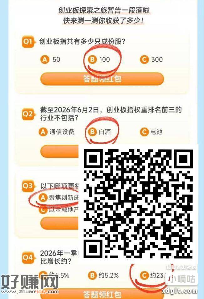 工行 周一答题0.8小包