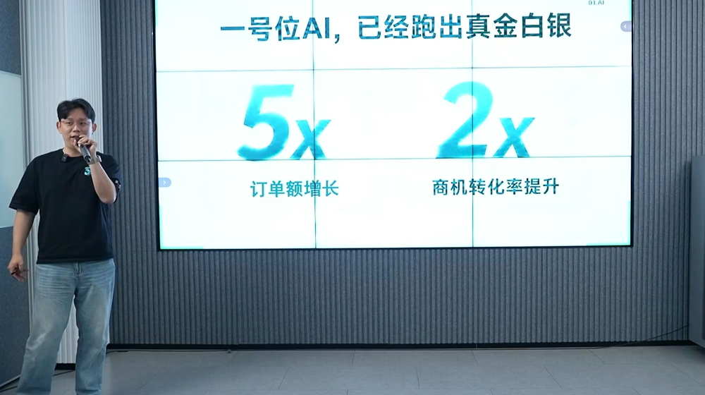 零一万物掏出4款企业AI产品,订单暴增5倍,李开复:我们和Palantir不一样