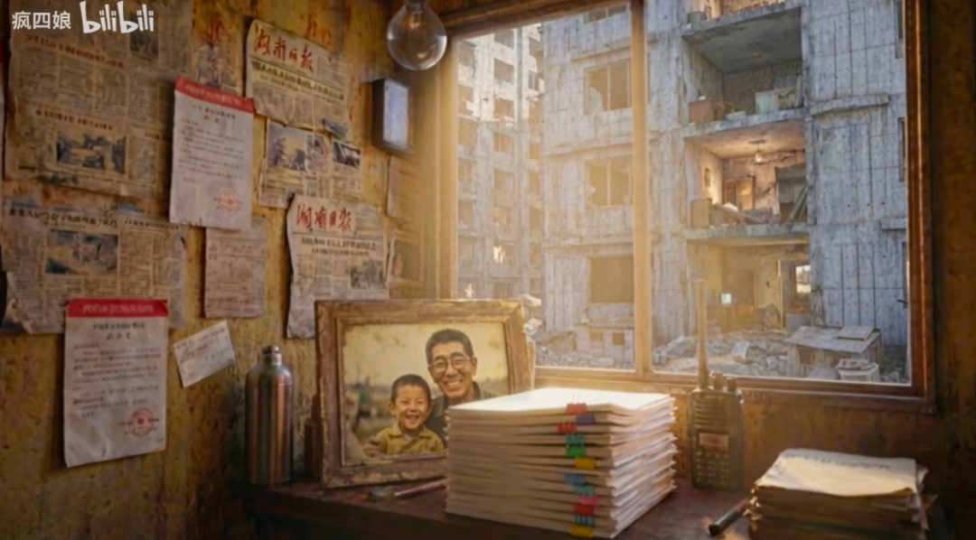 （图/疯四娘创作AI视频《守夜人与摇篮曲》）