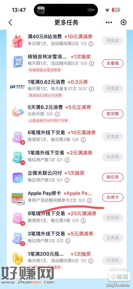 苹果用户 云闪付这里玩下，部分电子卡可以 自测