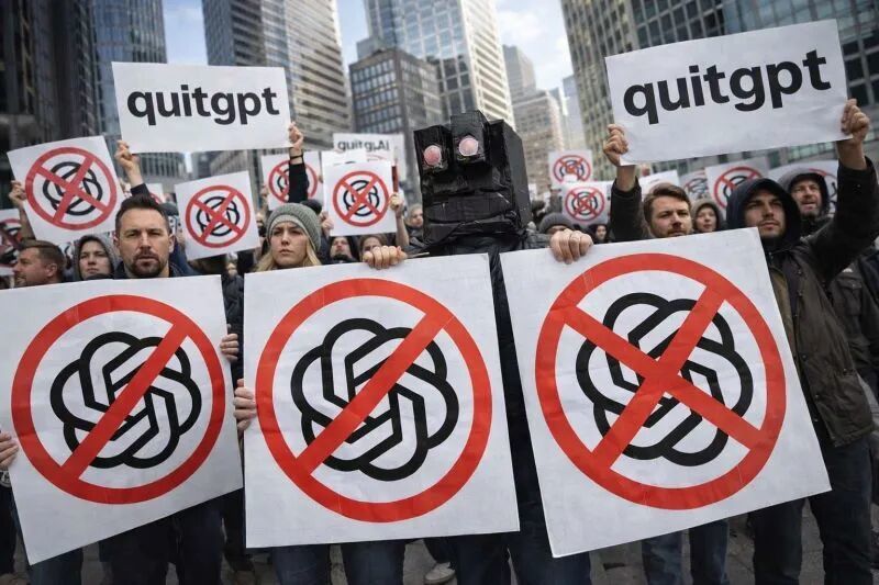 Last week, the QuitGPT campaign gained traction, arguing that ChatGPT had become politically skewed and too closely tied to powerful institutions. After OpenAI announced its US Department of… | Alex Lam