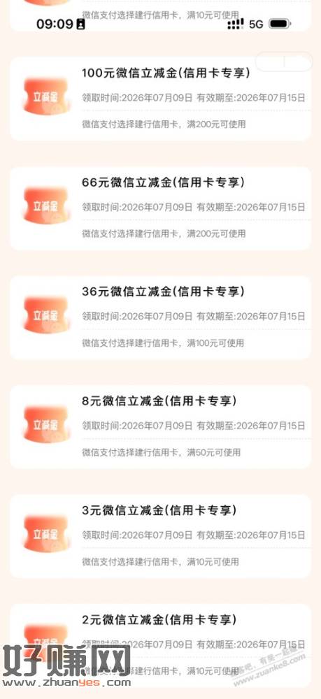 建行第一次参加，给了满额