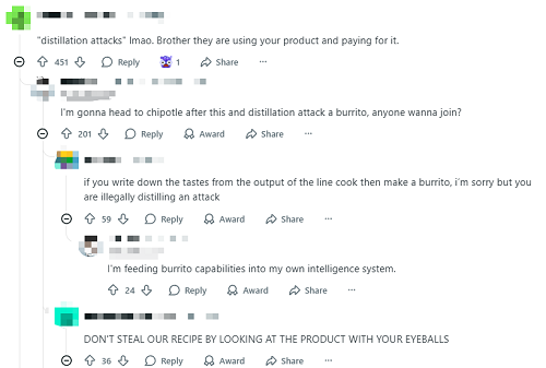 Reddit网友吐槽Anthropic的文字游戏(图源:X平台)