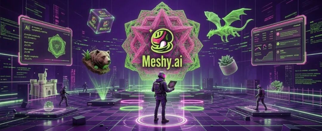 Meshy公布估值超百亿，下一步进军实时互动的多模态内容体验