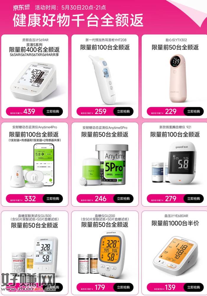 20点 鱼跃千台全.额.返 ，感兴趣可以提前加购