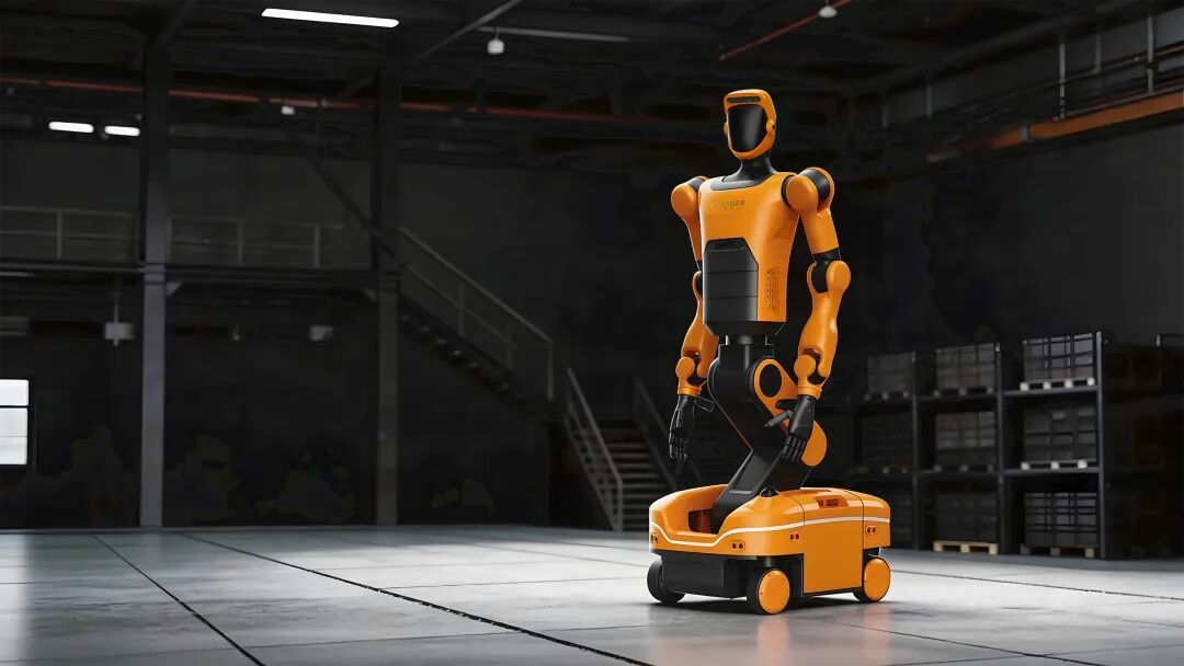 △中科第五纪轮式双臂机器人,图片:采访人提供