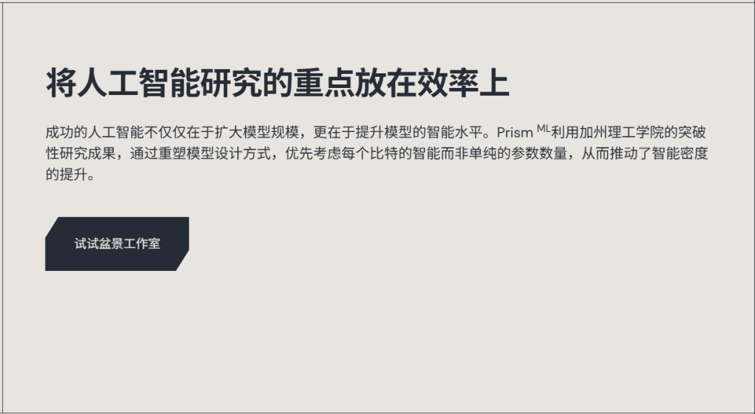 (图源:PrismML)