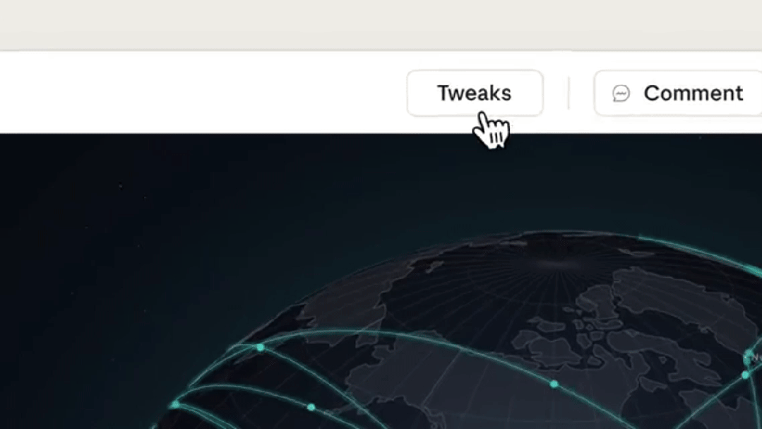 ▲Tweaks模式（图源：Anthropic）