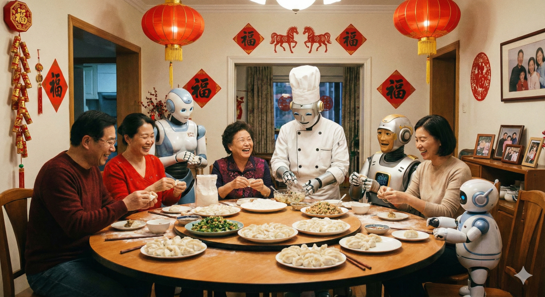 宇树、智元竞争春晚赞助席位，机器人要在马年除夕包饺子？