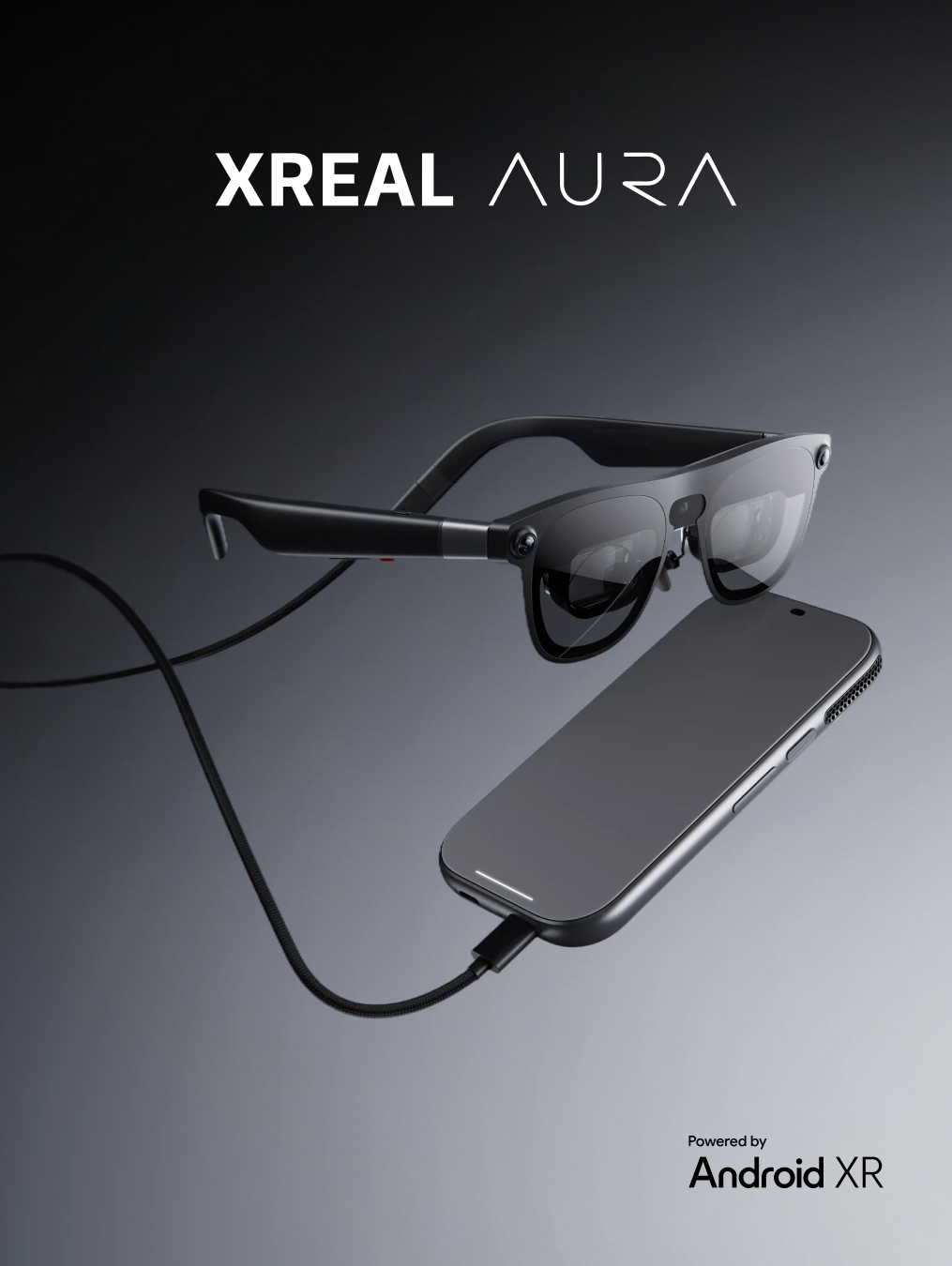 XREAL发布Android XR眼镜AURA:重不到95克集成Gemini AI,今秋上市