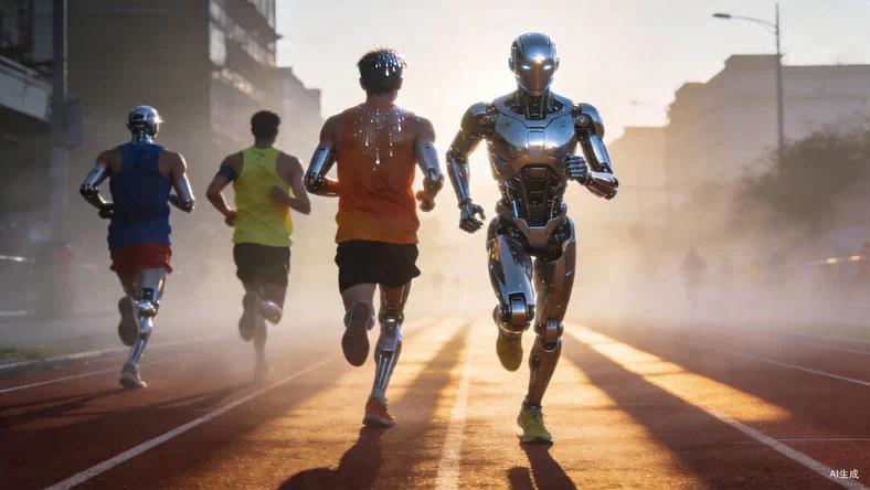 机器人马拉松跑赢人 但“有限性”就是人类的护城河