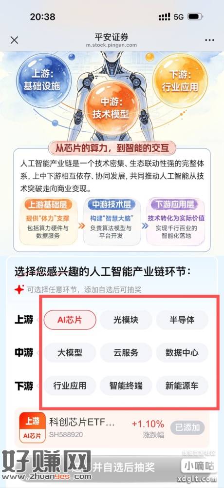 平安证劵 全部自选抽。新的，跟前面发的不一样