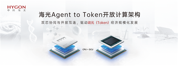 让算力直接变成Token!海光首发开放计算架构:CPU管调度、DCU管生产