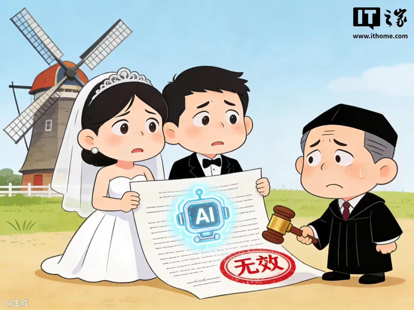 ChatGPT“代写”誓词 荷兰一对情侣婚礼被法院裁定无效