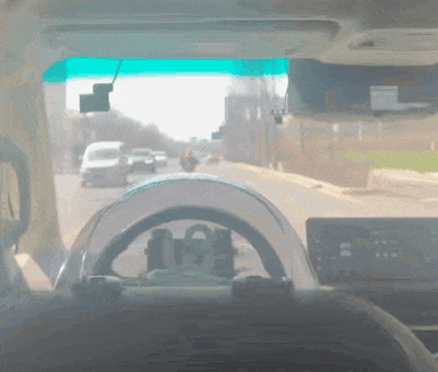 ▲ 无人驾驶出租车。图 / 作者供图